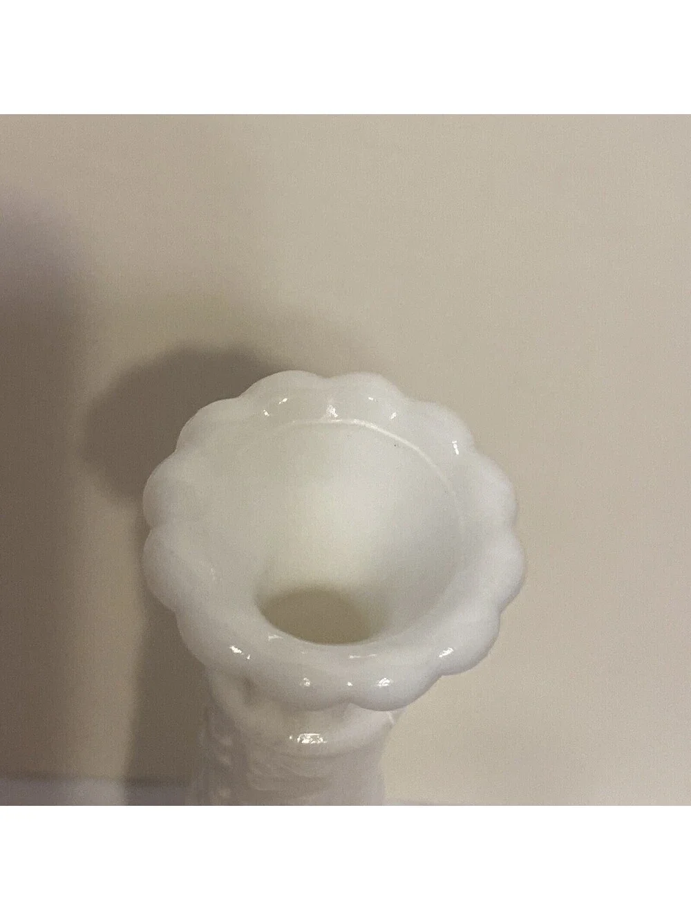 vintage white milk glass bud vase Wedding Vases.